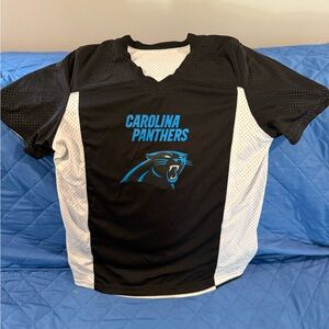NFL Carolina Panthers Black and White Kids Shirt
